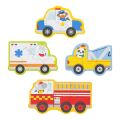 Petit Collage Puzzle Rescue Vehicle