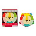 Petit Collage Wooden tambourine lion