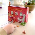 Petit Collage Fire Station Play Set