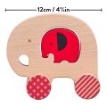 Petit Collage Elephant and elephant on wheels