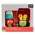 Petit Collage Motor Labyrinth Garden Activity Trio