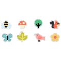 Petit Collage Stroller Cards Nature