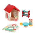 Petit Collage Wooden Mouse House