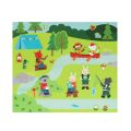 Petit Collage Reusable Mini Stickers Little Campers