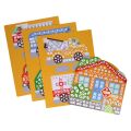 Petit Collage Mosaic Sticker Activity Set with Traffic Scene