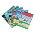 Petit Collage Mosaic Sticker Activity Set with Traffic Scene