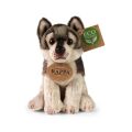 Rappa Plush wolf sitting 15 cm ECO-FRIENDLY