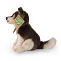 Rappa Plush wolf sitting 15 cm ECO-FRIENDLY