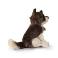 Rappa Plush wolf sitting 15 cm ECO-FRIENDLY