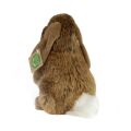Plush brown rabbit standing 18 cm ECO-FRIENDLY