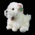 Rappa Plush dog sitting 30 cm ECO-FRIENDLY