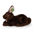 Rappa Plush rabbit lying 36 cm ECO-FRIENDLY
