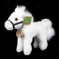 Rappa Plush horse white 18 cm ECO-FRIENDLY