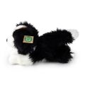 Rappa Plush dog border collie lying 30 cm ECO-FRIENDLY