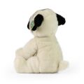 Rappa Plush dog pug 30 cm ECO-FRIENDLY