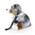 Rappa Plush dog Australian Shepherd sitting 27 cm ECO-FRIENDLY