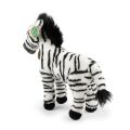 Rappa Plush zebra standing 30 cm ECO-FRIENDLY