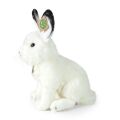 Rappa Plush polar hare sitting 30 cm ECO-FRIENDLY
