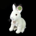 Rappa Plush polar hare sitting 30 cm ECO-FRIENDLY