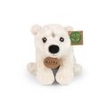 Rappa Plush polar bear 25 cm ECO-FRIENDLY