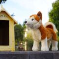 Rappa Plush dog Akita inu 30 cm ECO-FRIENDLY
