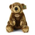 Rappa Plush brown bear 24 cm ECO-FRIENDLY