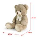 Rappa Plush bear Harvey cappuccino with tag 78 cm