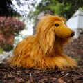 Rappa Plush dog Afghan Hound 32 cm ECO-FRIENDLY