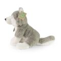 Rappa Plush husky dog sitting 23 cm SOFT COLLECTION, ECO-FRIENDLY
