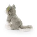 Rappa Plush husky dog sitting 23 cm SOFT COLLECTION, ECO-FRIENDLY