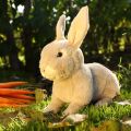 Rappa Plush rabbit grey 23 cm SOFT COLLECTION, ECO-FRIENDLY