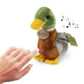 Rappa Plush Mallard Duck with sound 22 cm ECO-FRIENDLY