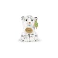 Rappa Plush tiger white sitting 15 cm ECO-FRIENDLY