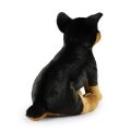 Rappa Plush Doberman Dog 30 cm ECO-FRIENDLY