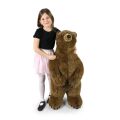 Rappa Plush Toy Brown Bear 100 cm ECO-FRIENDLY