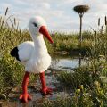 Rappa Plush Stork 32 cm ECO-FRIENDLY PLUSH WORLD