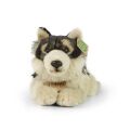 Rappa Plush wolf lying 35 cm ECO-FRIENDLY