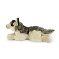 Rappa Plush wolf lying 35 cm ECO-FRIENDLY