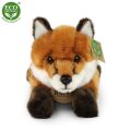 Rappa Plush fox lying 23 cm ECO-FRIENDLY