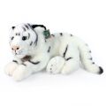 Rappa Plush white tiger lying 36 cm ECO-FRIENDLY