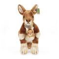 Rappa Plush kangaroo with baby 27 cm ECO-FRIENDLY