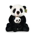 Rappa Plush panda with cub 27 cm ECO-FRIENDLY