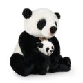 Rappa Plush panda with cub 27 cm ECO-FRIENDLY