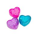 Schylling NeeDoh Squeeze Glitter Hearts 3pcs