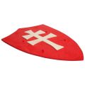 Fauna Wooden shield two-armed cross