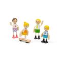 Tidlo Wooden dolls house European family