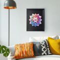 RoboTime Wooden Puzzle Flower Mandala