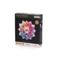 RoboTime Wooden Puzzle Flower Mandala