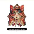 RoboTime Wooden Puzzle Cat King