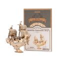 RoboTime 3D wooden puzzle Japanese sailing ship